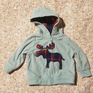 Carter's hooded fleece
